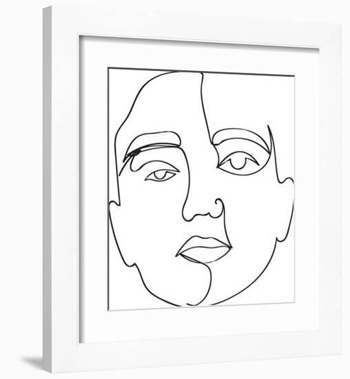 Solo Visage-Otto Gibb-Framed Giclee Print