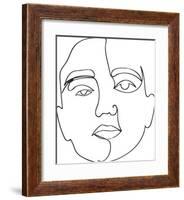 Solo Visage-Otto Gibb-Framed Giclee Print