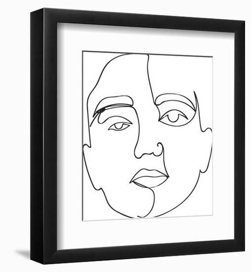 Solo Visage-Otto Gibb-Framed Giclee Print