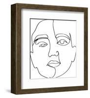 Solo Visage-Otto Gibb-Framed Giclee Print