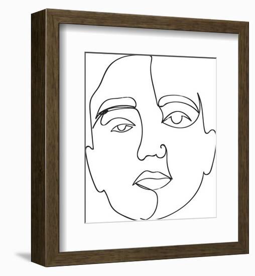 Solo Visage-Otto Gibb-Framed Giclee Print