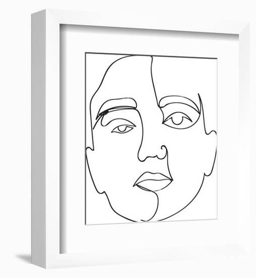 Solo Visage-Otto Gibb-Framed Giclee Print