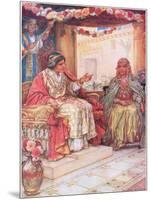 Soloman and the Queen of Sheba-Arthur A. Dixon-Mounted Giclee Print
