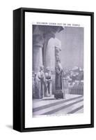 Soloman Looks Out on His Temple-Charles Mills Sheldon-Framed Stretched Canvas