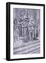 Soloman on the Steps of His Throne-Charles Mills Sheldon-Framed Giclee Print