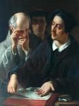 John Milton Visiting Galileo-Solomon Alexander Hart-Framed Giclee Print