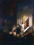 Reading of the Law in a Synagogue-Solomon Alexander Hart-Giclee Print