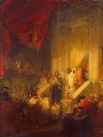 Athaliah's Dismay at the Coronation of Joash, C.1858-Solomon Alexander Hart-Giclee Print