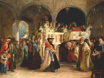 Athaliah's Dismay at the Coronation of Joash, C.1858-Solomon Alexander Hart-Giclee Print