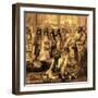 Solomon and his Harem by J James Tissot - Bible (Book of Kings)-James Jacques Joseph Tissot-Framed Giclee Print