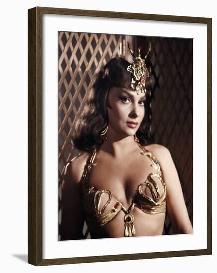 Solomon and Sheba, Gina Lollobrigida, 1959-null-Framed Photo