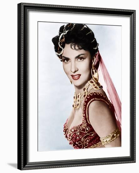 SOLOMON AND SHEBA, Gina Lollobrigida, 1959-null-Framed Photo