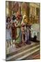 Solomon and the Queen of Sheba by Tissot - Bible-James Jacques Joseph Tissot-Mounted Giclee Print