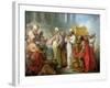 Solomon Before the Ark of the Covenant, 1747-Blaise Nicolas Le Sueur-Framed Giclee Print