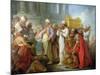 Solomon Before the Ark of the Covenant, 1747-Blaise Nicolas Le Sueur-Mounted Giclee Print