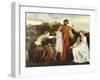 Solomon Being Given to Wisdom-Barthélémy Menn-Framed Giclee Print