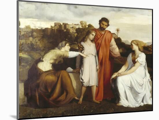 Solomon Being Given to Wisdom-Barthélémy Menn-Mounted Giclee Print