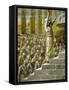 Solomon Dedicates the Temple at Jerusalem-James Tissot-Framed Stretched Canvas