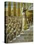 Solomon Dedicates the Temple at Jerusalem-James Tissot-Stretched Canvas