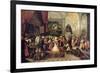 Solomon in the Treasury of the Temple, 1633-Frans Francken the Younger-Framed Giclee Print