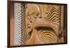 Solomon Islands, Guadalcanal Island. Cultural Center, Wood Carving-Cindy Miller Hopkins-Framed Premium Photographic Print