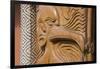 Solomon Islands, Guadalcanal Island. Cultural Center, Wood Carving-Cindy Miller Hopkins-Framed Premium Photographic Print