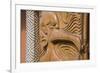 Solomon Islands, Guadalcanal Island. Cultural Center, Wood Carving-Cindy Miller Hopkins-Framed Photographic Print