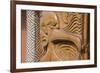 Solomon Islands, Guadalcanal Island. Cultural Center, Wood Carving-Cindy Miller Hopkins-Framed Photographic Print