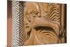 Solomon Islands, Guadalcanal Island. Cultural Center, Wood Carving-Cindy Miller Hopkins-Mounted Photographic Print