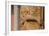 Solomon Islands, Guadalcanal Island. Cultural Center, Wood Carving-Cindy Miller Hopkins-Framed Photographic Print