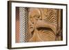 Solomon Islands, Guadalcanal Island. Cultural Center, Wood Carving-Cindy Miller Hopkins-Framed Photographic Print