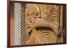 Solomon Islands, Guadalcanal Island. Cultural Center, Wood Carving-Cindy Miller Hopkins-Framed Photographic Print