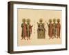 Solomon King of Israel with Members of His Court at His Side-null-Framed Art Print