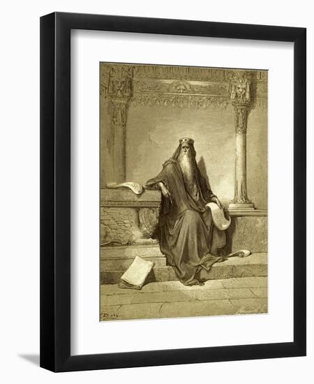 Solomon, King of Israel-Gustave Doré-Framed Giclee Print