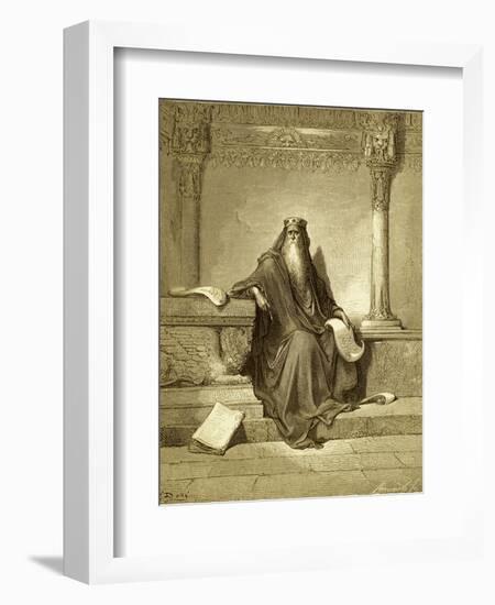 Solomon, King of Israel-Gustave Doré-Framed Giclee Print