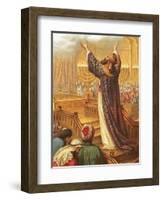 Solomon's Prayer-English-Framed Giclee Print