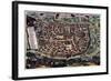 Solomon's Temple - Jerusalem-Braun Hogenberg-Framed Art Print