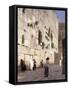 Solomon's Wall, Jerusalem-Jean Leon Gerome-Framed Stretched Canvas