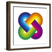 Solomons Knot-Gary Andrew Clarke-Framed Giclee Print