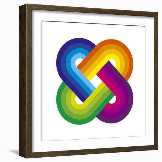 Solomons Knot-Gary Andrew Clarke-Framed Giclee Print