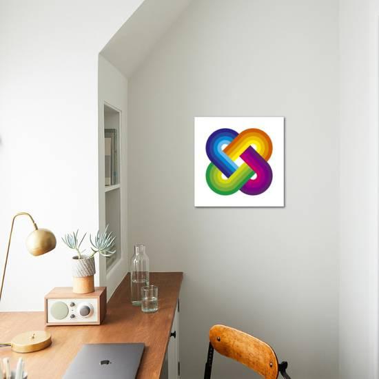 Solomons Knot Stretched Canvas Print Gary Andrew Clarke Allposters Com