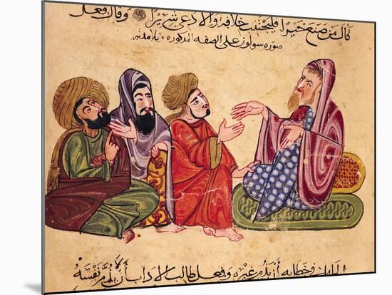 Solon (638-559 BC) Teaching-null-Mounted Giclee Print