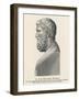 Solon Greek Statesman and Lawgiver-L. Visconti-Framed Art Print