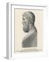 Solon Greek Statesman and Lawgiver-L. Visconti-Framed Art Print