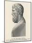 Solon Greek Statesman and Lawgiver-L. Visconti-Mounted Art Print