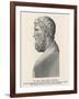 Solon Greek Statesman and Lawgiver-L. Visconti-Framed Art Print