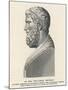 Solon Greek Statesman and Lawgiver-L. Visconti-Mounted Art Print