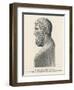 Solon Greek Statesman and Lawgiver-L. Visconti-Framed Art Print