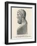 Solon Greek Statesman and Lawgiver-L. Visconti-Framed Art Print