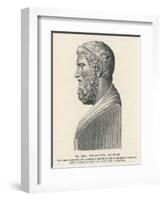 Solon Greek Statesman and Lawgiver-L. Visconti-Framed Art Print